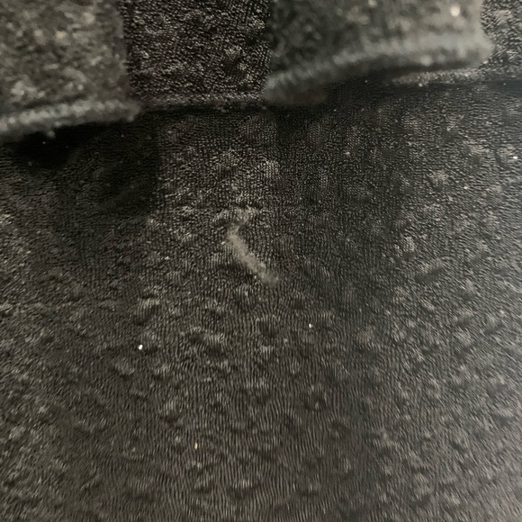 Black Strapless Peplum Sparkly Dress - Picture 4 of 7